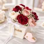 باکس گل رز فانتزی فلور (FLEUR) - تصویر 5